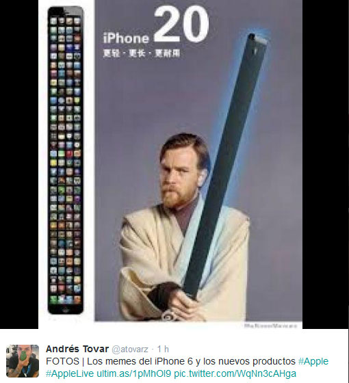 Memes iPhone 6: Las peores burlas contra el nuevo modelo ...
