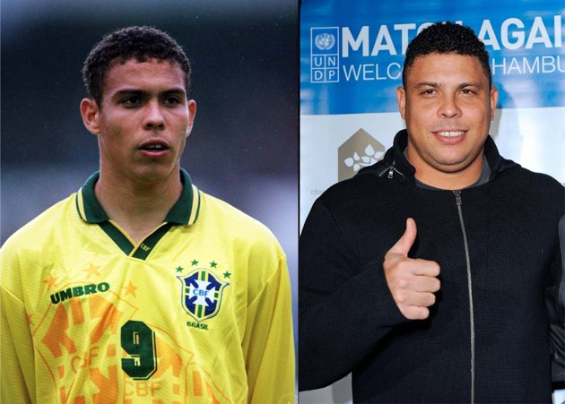 Antes y después de Ronaldo Nazario