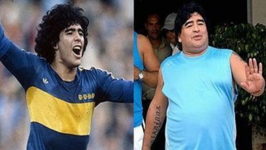 Diego Maradona: Uno de los mejores futbolistas en la historia de este deporte. Destacó con la selección argentina, con la que fue Campeón del Mundo.